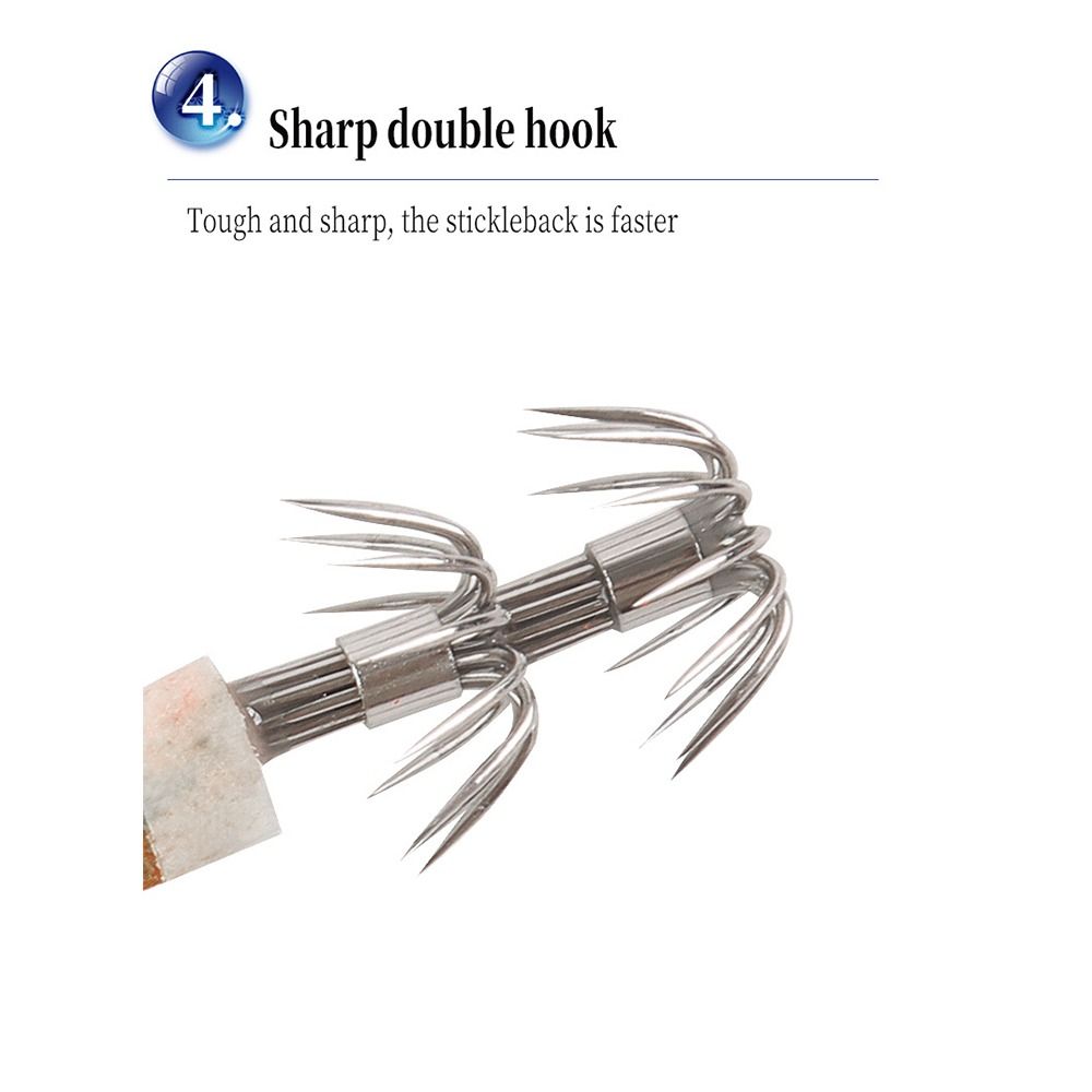 Señuelo de pesca de 13cm y 21g, anzuelo de calamar Artificial, plantillas de calamar noctilucentes, plantillas de sepia, señuelos giratorios, camarones de madera para pesca en el mar