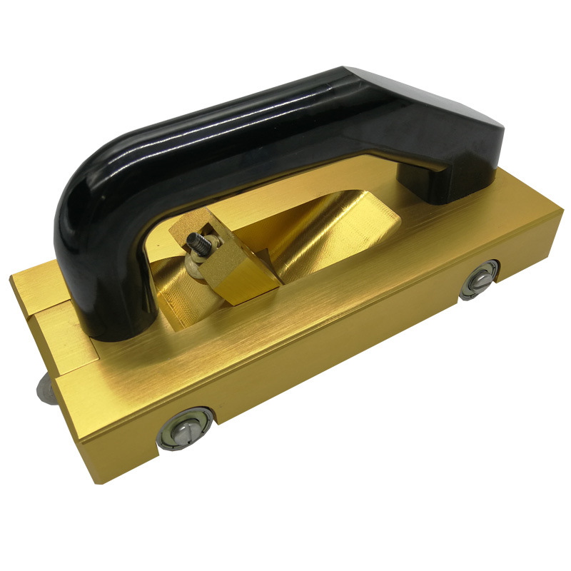 Sportvloer Pvc Kunststof Vloer Sleuf Constructie Gereedschap Aluminium Handmatige Geleidewiel Sleuf Machine 2-3Mm Breedte