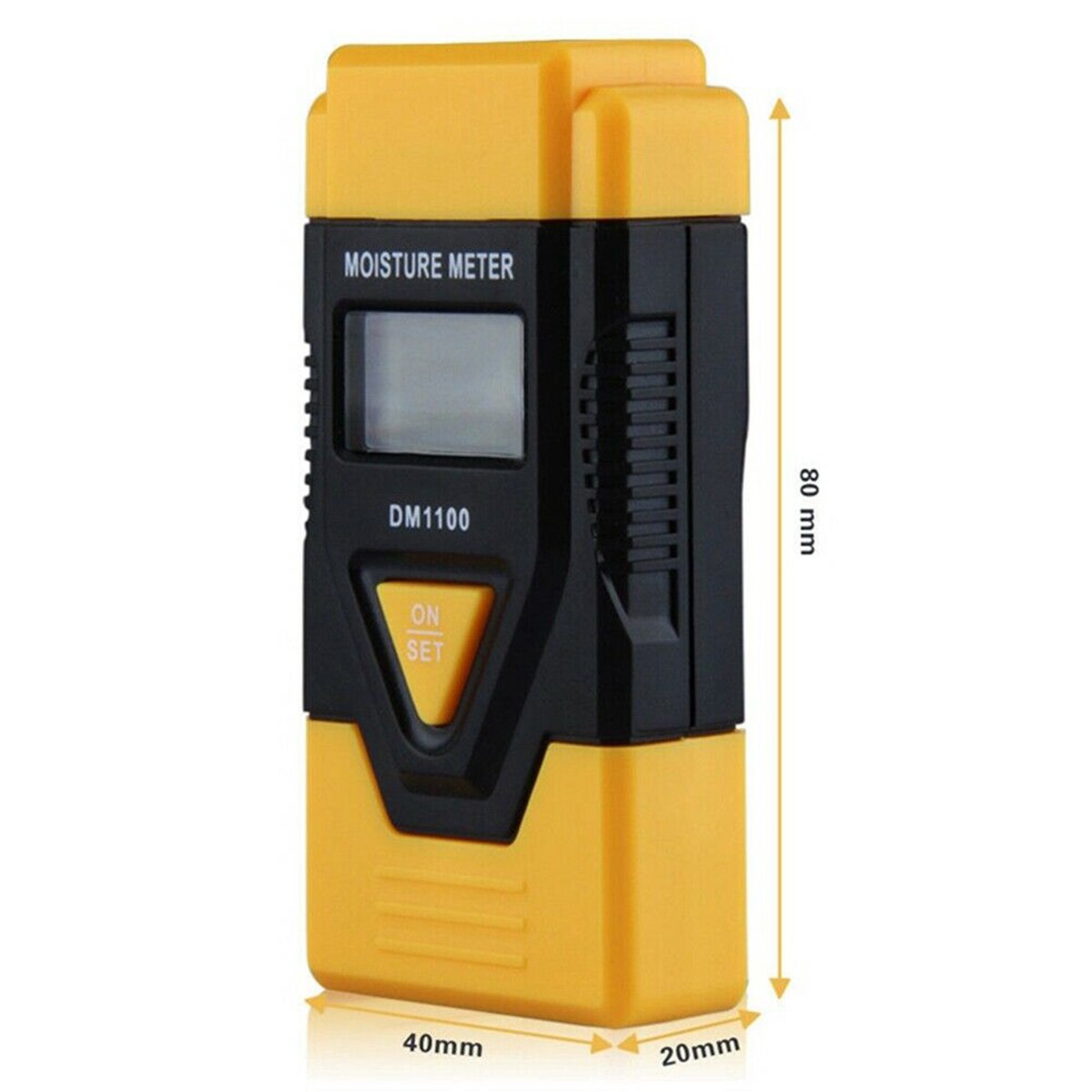3-In-1 Digital LCD Damp Moisture Meter Tester For Wood Timber Plaster Logs Thermometer