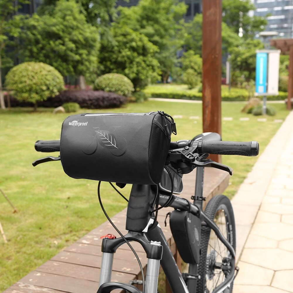 Bike Frame Bag Voor Tube Bag Stuur Tas Fietstas Met Touchscreen Telefoon Case Fiets Accessoires