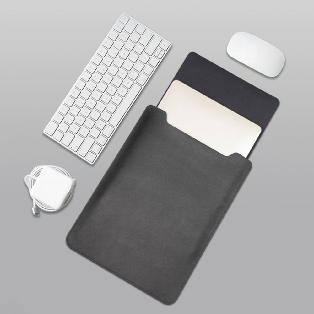 11/13/14/15 tommer stødsikker laptop-sleeve, bærbart farverigt ultrabook-cover, ultratyndt beskyttelsesetui til hp/dell/surface: 11- tommer / Beige