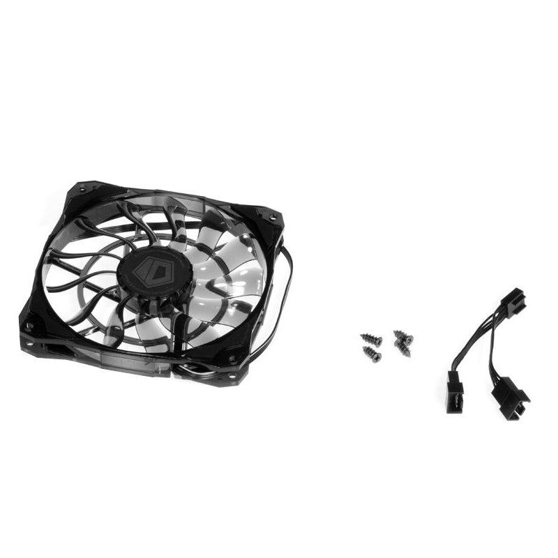 12015 slanke 15mm dikke 53.6 cfm 120mm pwm gestuurde koelventilator voor pc-computer