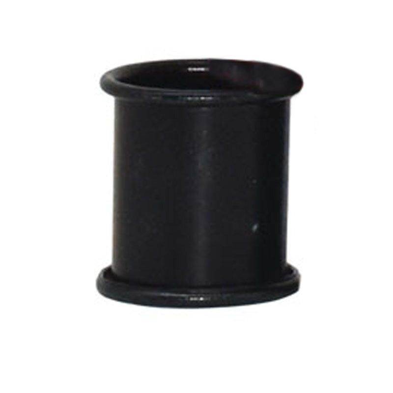 100 st aluminiumduvfotring 8mm fågelringidentifiering rasduvor färgring fågelverktyg fågelfotsring: Svart