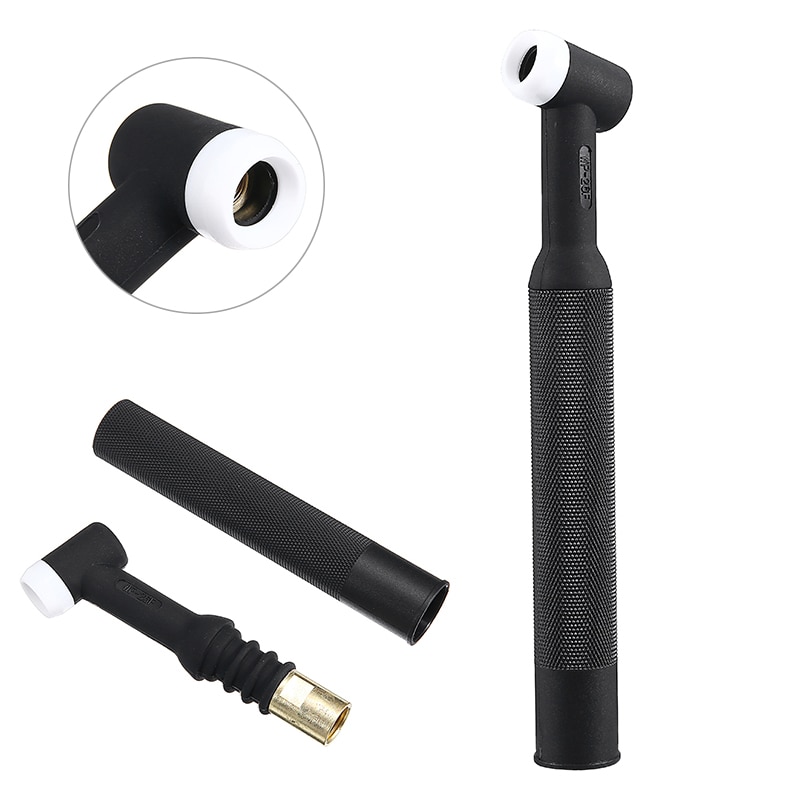 Copper WP-26F SR-26F Tig Welding Torch 250A DC 160A AC Flexible Head Body Nozzle Gas Cooled Torch 26 Series Mayitr