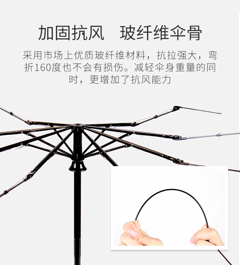 Mini paraguas coreano de protección Uv 5 paraguas plegable Upf50 + paraguas sombrilla de recubrimiento negro de mujer paraguas Sakura de U6B