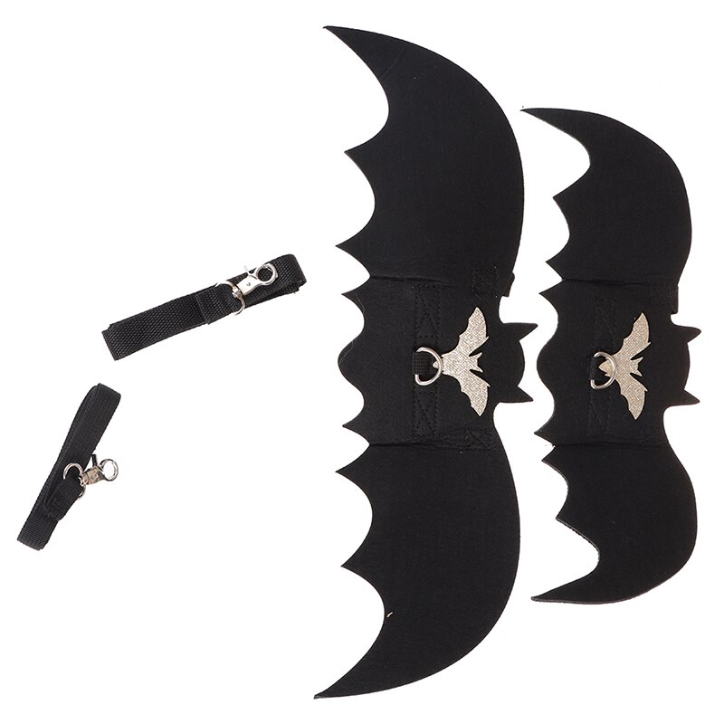 Søte flaggermus vinger for kjæledyr hund katt kostymer halloween jul cosplay klær morsomme xmas edderkopp kle opp kjæledyr tilbehør