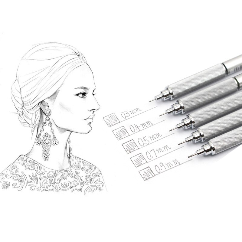Mitsubishi Uni Mechanische Bleistift Metall körper stift M3/M4/M5/M7/M9-1010 0.3/0.4/0.5/0.7/0,9 MM Schreiben Liefert Büro &Ampere; Schule