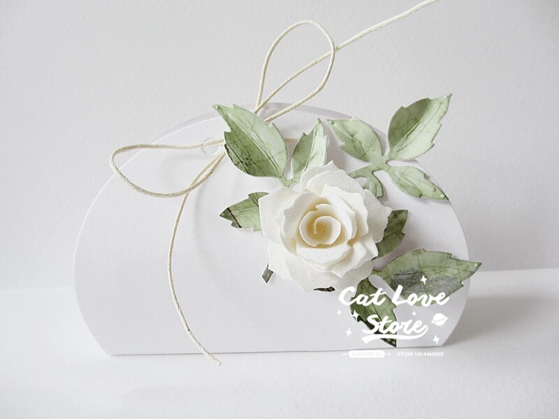 5 Stück Blumen-Metall-Stanzschablonen – Für Scrapbooking, Karten, DIY-Deko