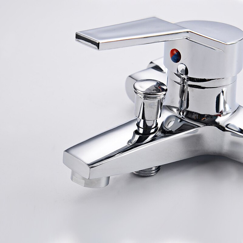 Krom duvara monte banyo termostatik küvet ve duş mikser musluk termostat vanalar