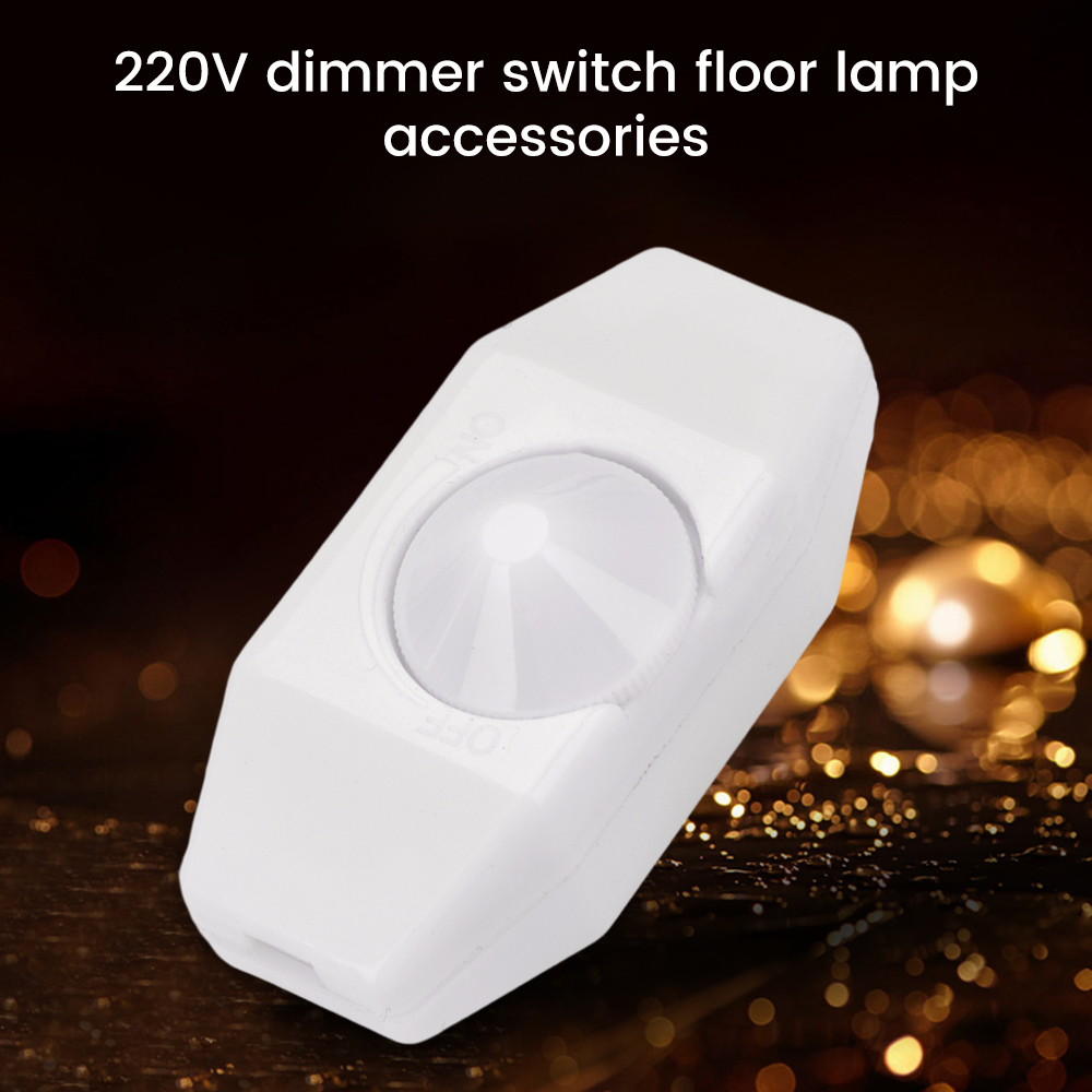 220V 60W/300W Led Dimmer Switch Adjustable Controller Knob Lamp Dimmer Cord Switch Plug In Table Floor Light Dimming On Off