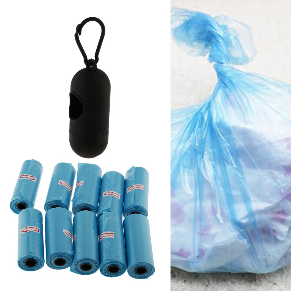 10 rotoli sciupare Borsa passeggino portatile sospeso pannolino Borsa distributore scatola riempibile