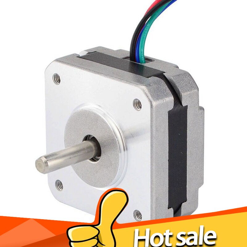 17 Stappenmotor 17Hs08-1004S 4-Lood Nema 20Mm 1A 13Ncm(18.4Oz.In) 42 Motor Nema17 Stepper Voor Diy 3D Printer Cnc Xyz