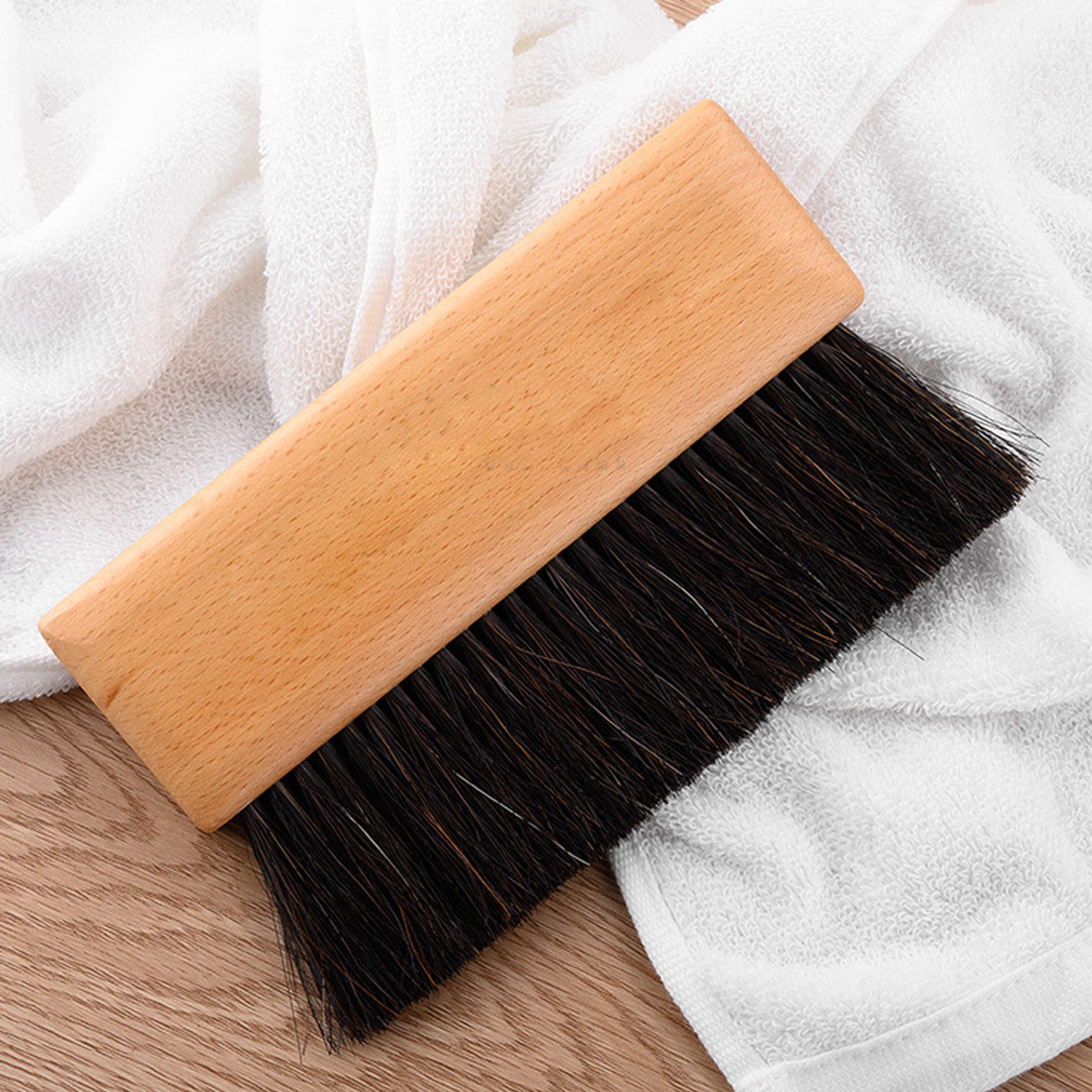 Koffie Bar Borstel Met Paardenhaar Borstel Desktop Brush Cleaner Tool Voor Barista Home Keuken