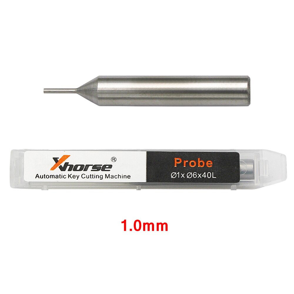 1.0mm 1.5mm 2.0mm 2.5mm Milling Cutter Probe for Xhorse CONDOR XC MINI Plus XC-007 Dolphin XP-005 XP-007 Key Cutting Machine: 1.0mm
