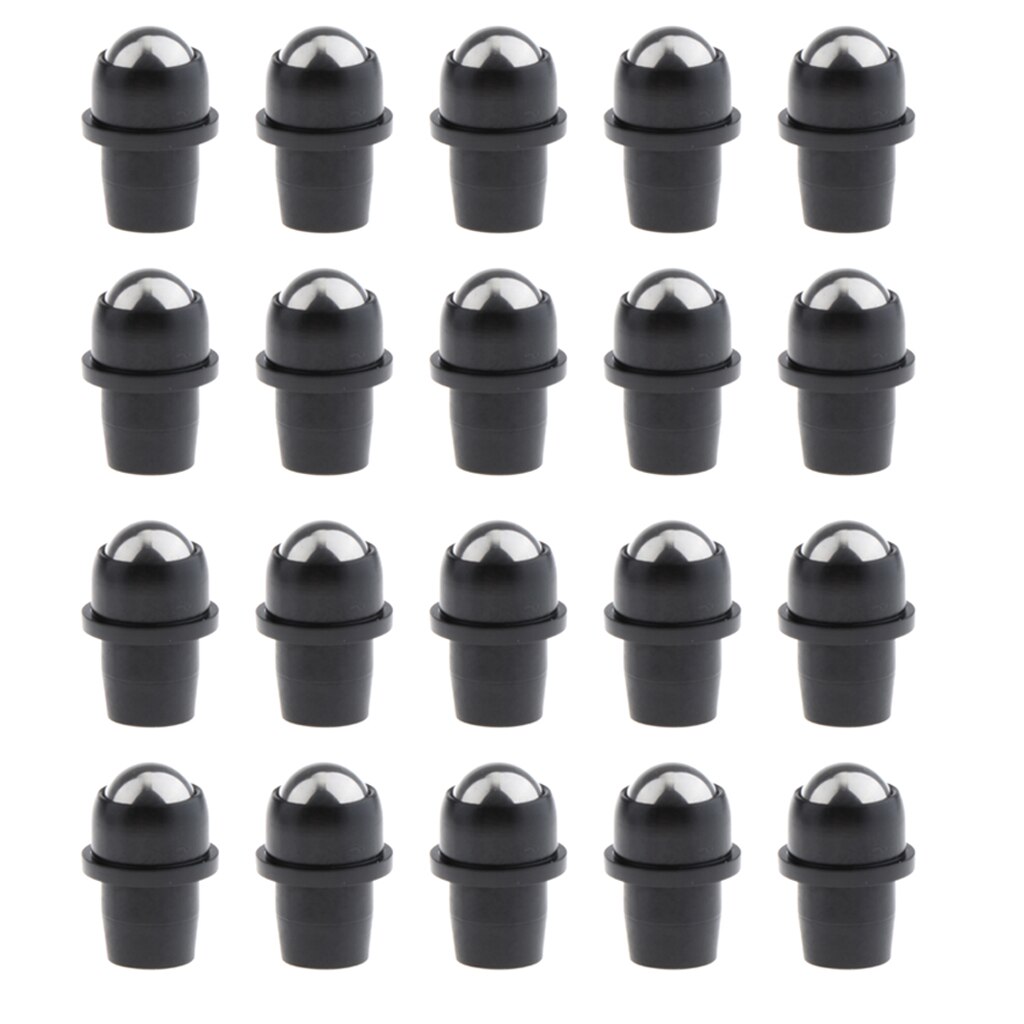 40 Pcs Metalen Essentiële Olie Roller Ballen Voor Hars Roll Op Flessen 0.4''