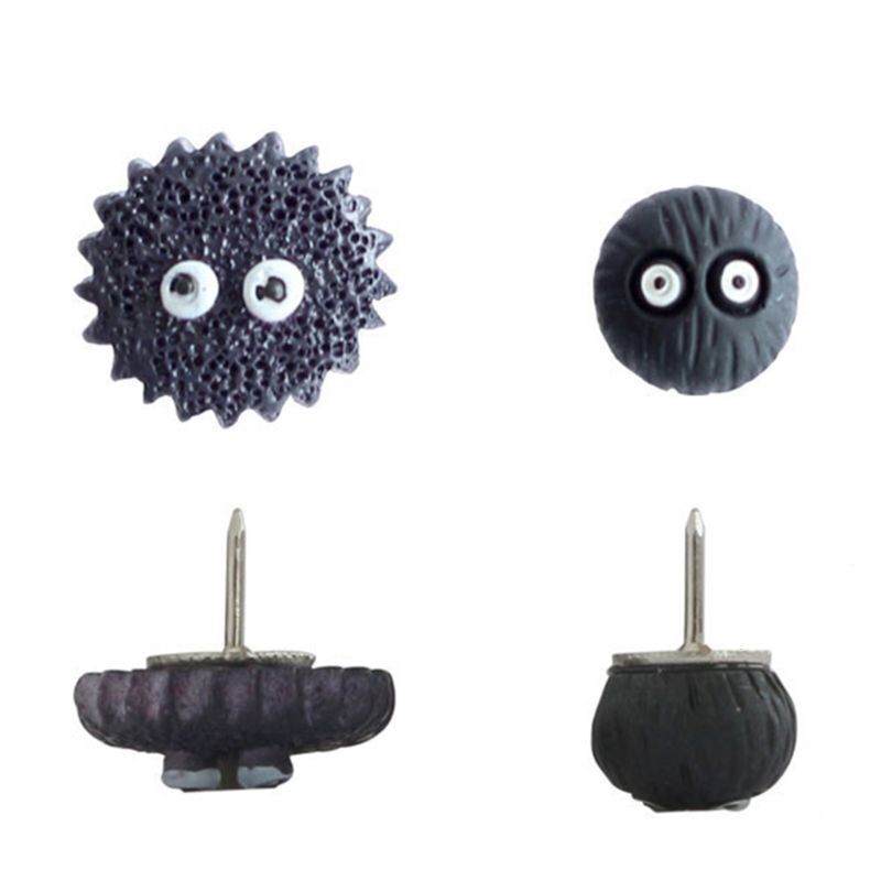 20PCS Thumbtack Decorative Thumb Tacks Pushpin Cute Three-dimensional Push Pins Stationery Office Binding Supplies Pin