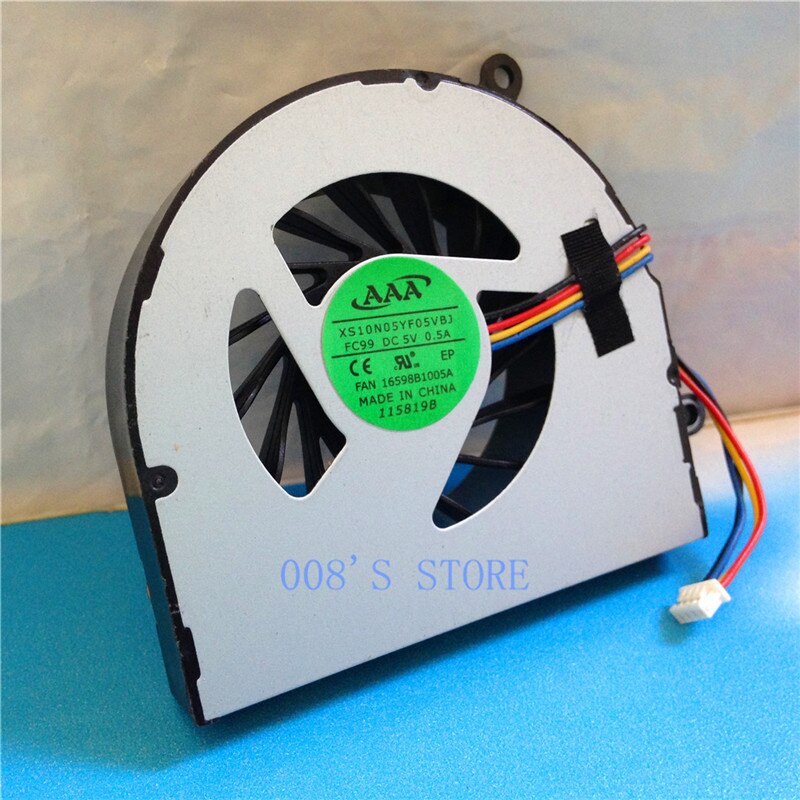 CPU Cooler Fan For Lenovo Ideapad G400 G405 G500 G505 G500A G490 G410 G510 4 Wires Laptop Cooling DIY Replacement
