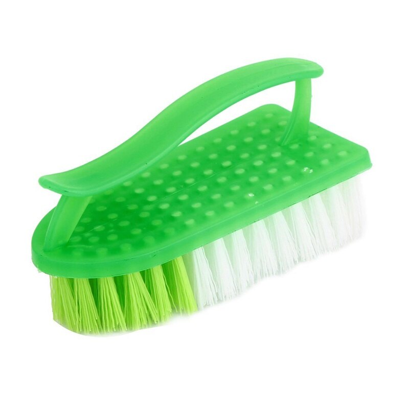 Plastic Clothes Shoes Bristle Scrub Brush Cleaning Tool