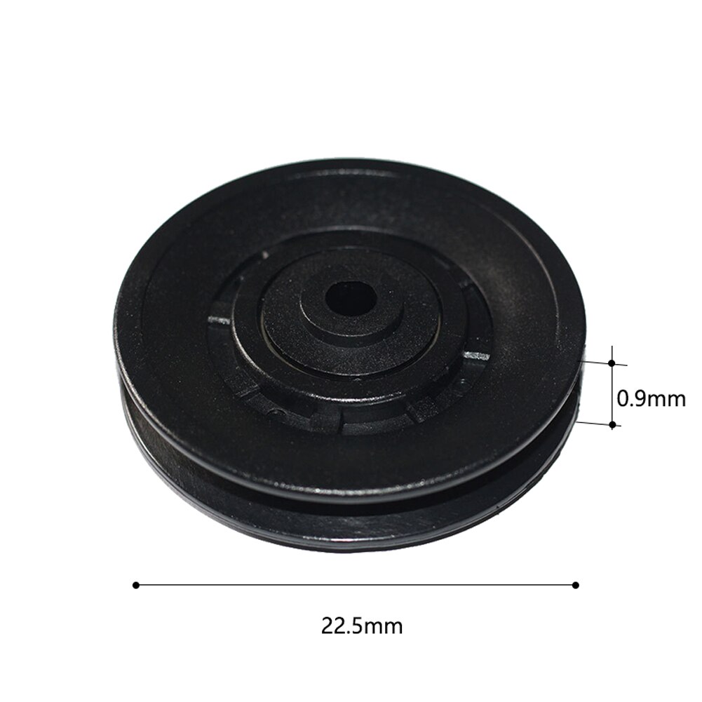 90mm V groove Type Nylon bearing pulley set wear-resistant suspension wheels rolling wheels Fitness Equipment Round Part Safe