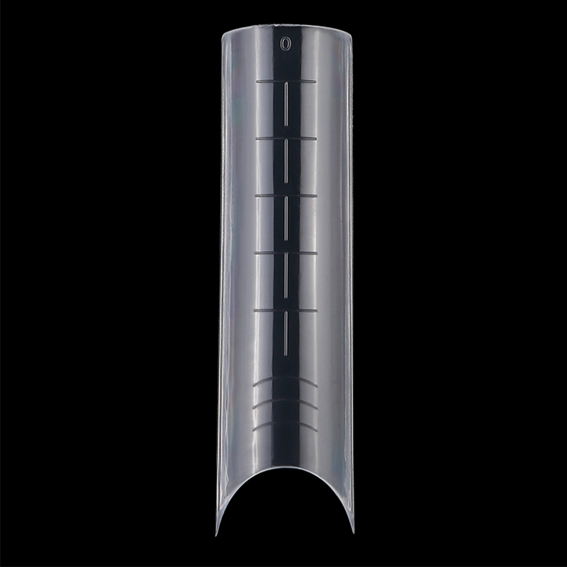 Poly negle gel hurtig byggeform spidser dobbelt negle form kiste negle klare ballerina finger extension nail art uv builder værktøjer