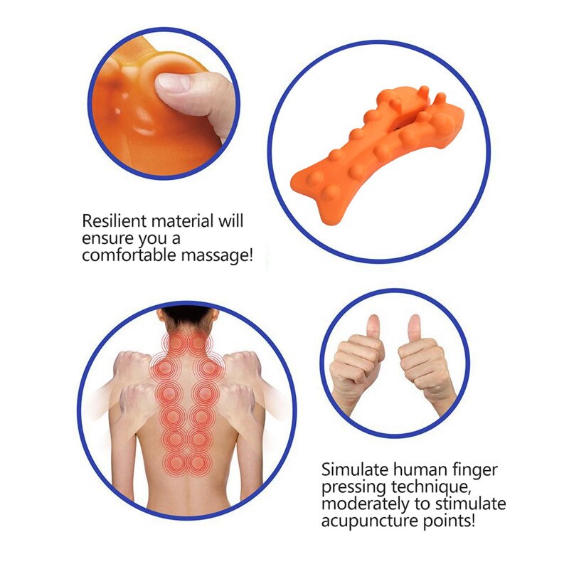 Tabla de masaje para espalda, aparato para el cuidado de la salud, columna vertebral recta, tracción Lumbar, relajación, 1 unidad