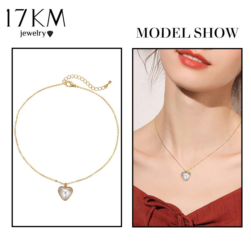 Vintage Multi Layer Lock Necklaces Chain For Women Gold Heart Key Pendants Necklace Party Jewelry: CS50664