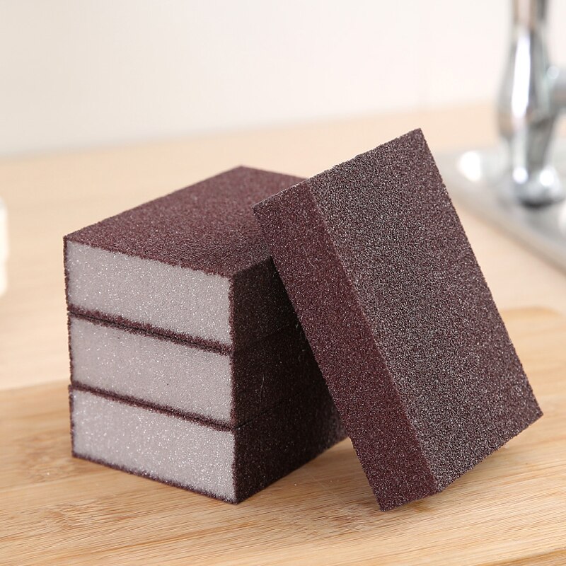 Éponge magique pour enlever la rouille, toile émeri, éponge en mélamine, nettoyant détartrant, pot à frotter, gadgets de cuisine, outils, accessoires