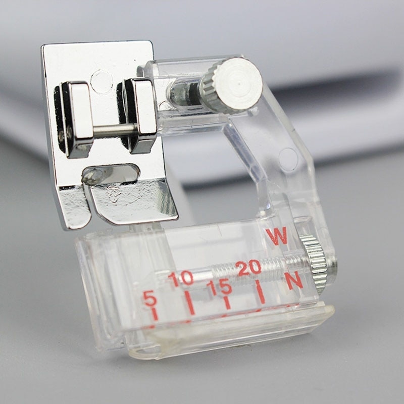 1 pcs Verstelbare Bias Tape Binding Voet Snap On Naaivoet Voor Naaimachine Accessoires Goede