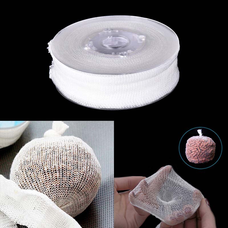25/37 / 44mm PVA Fishing Mesh Soluble Narrow Fishing Network Water Soluble Mesh White Refill Stocking Bait Bag Protect Fish Net