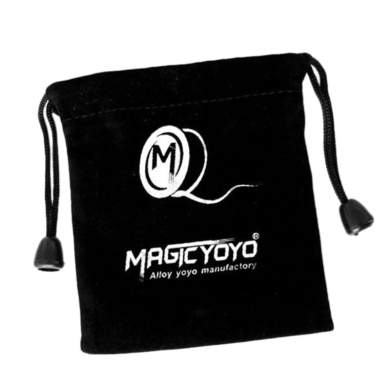 ICYOYO N8 Unresponsive Yoyo - Metal Butterfly Shape - 5A/3A/1A Tricks - 110cm Cable - Blue