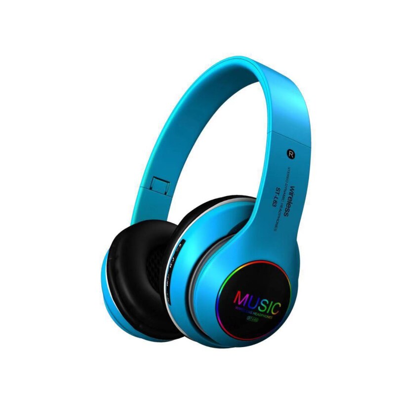 ST-L63 Foldable Over-Ear Headset Active Noise Canceling Wireless Bluetooth 5.0 Headphones HiFi Headphones For Video Game