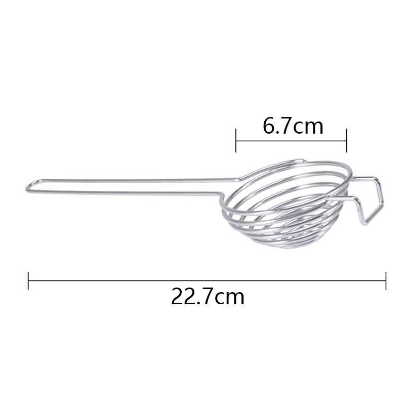 Stainless Steel Egg Yolk And Egg White Separator Non-Magnetic Egg Yolk And Egg White Separator Kitchen Tool Egg Separator