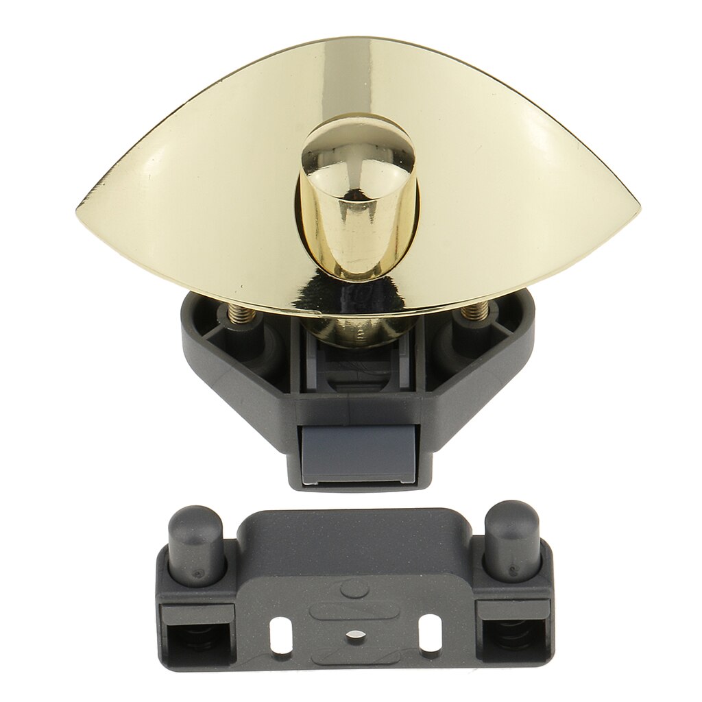 Keyless Push Button Cabinet Latch for RV Caravan Cupboard Motorhome Boat, Cutting Hole: 20mm