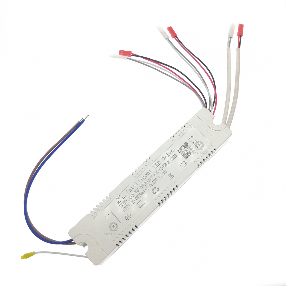 Télécommande et télécommande intelligente LED, variateur LED 2.4G, 25-40Wx2 x4 ino -50Wx2 x4 x6 ino -60Wx2 x4 x6 + RGB 30-60LED, gradation et document-Chan, 1 pièce