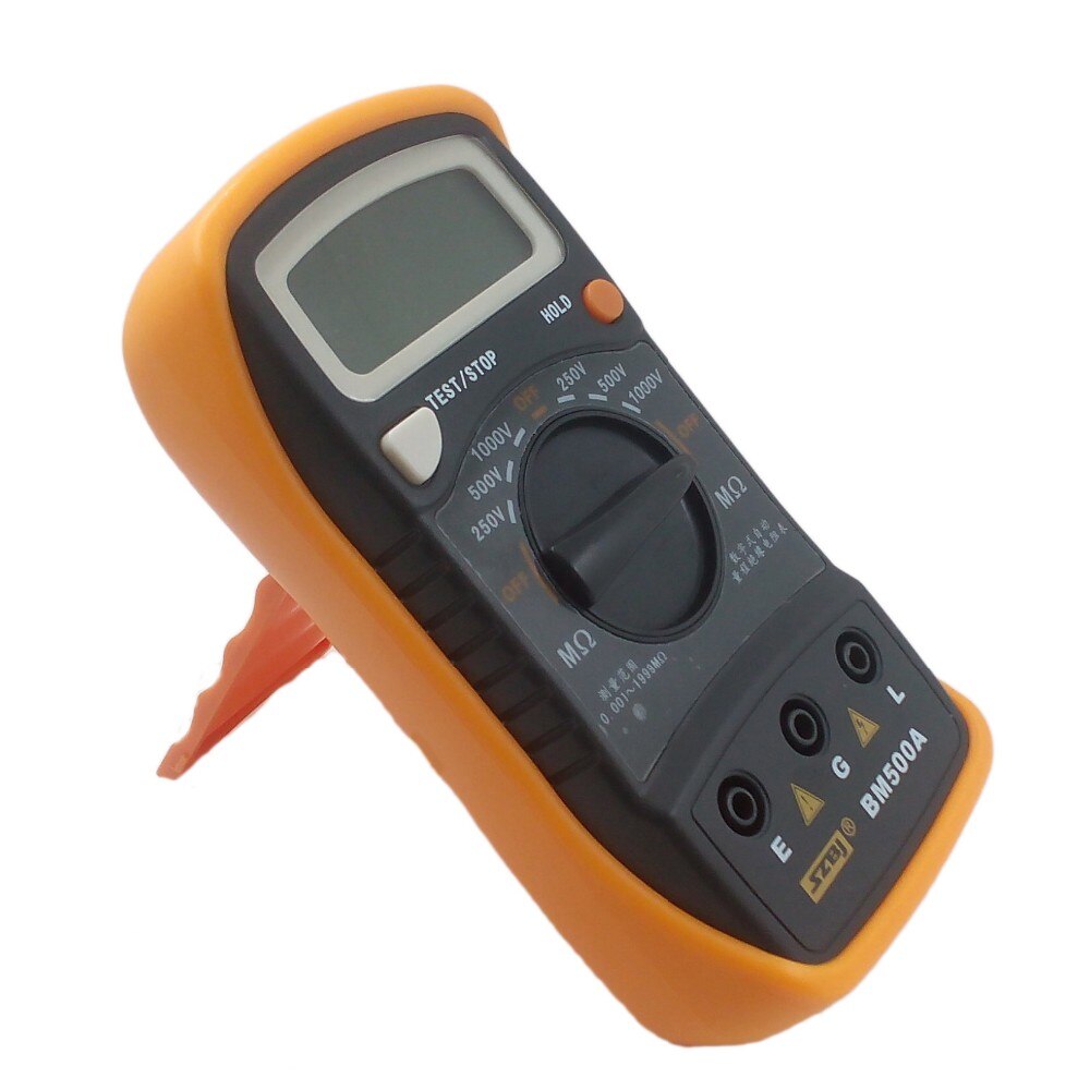 Digital Resistance Meter BM500A 1000V 1999M Digital Insulation Resistance Tester Meter Megohmmeter Megger Multimeter