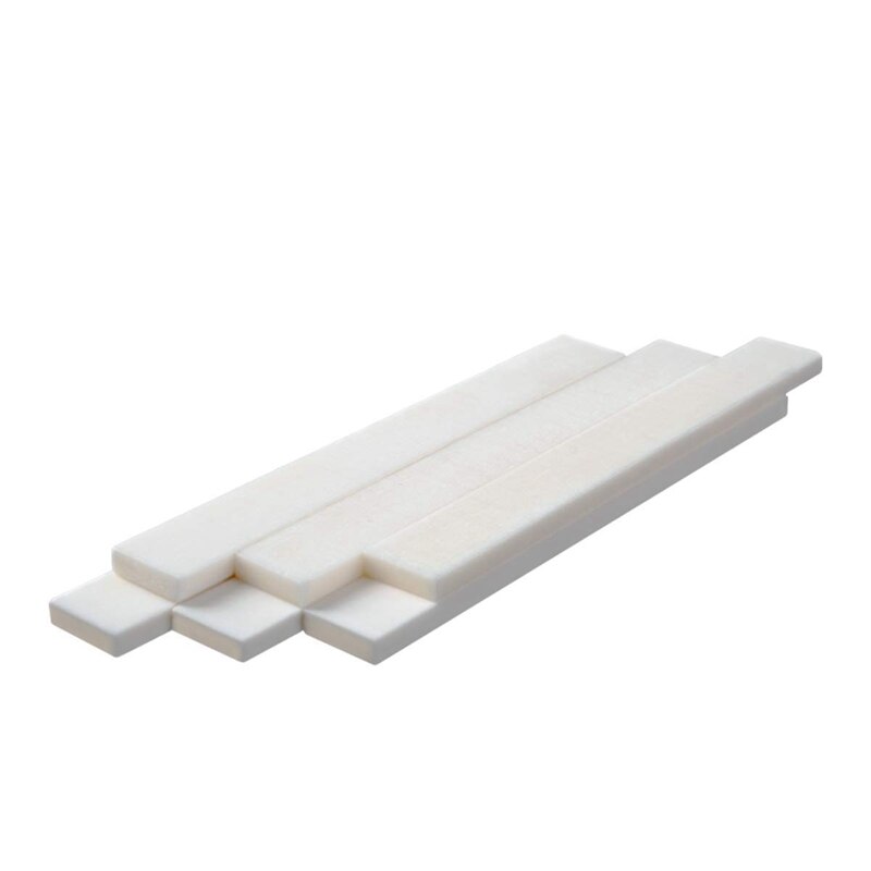 Bone Guitar String Bridge Zadel Voor Akoestische Klassieke Gitaar Mandoline Banjo Ukulele 80x3x10mm: Default Title