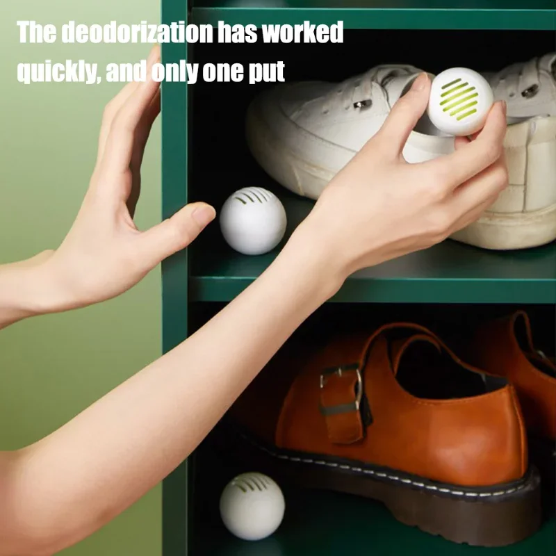 1/12PCS Deodorant Lufterfrischer Ball Schuh Kleidung Duft Ätherisches Fußpflege Duft Ball für Kleiderschrank Schrank Luft frische Liefert