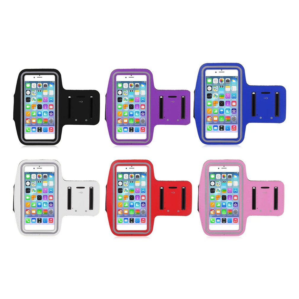 Suporte de braço proteção para esportes, suporte de braço para celular, manga de proteção para esportes, corrida, à prova d' água, casual, corrida, para iphone