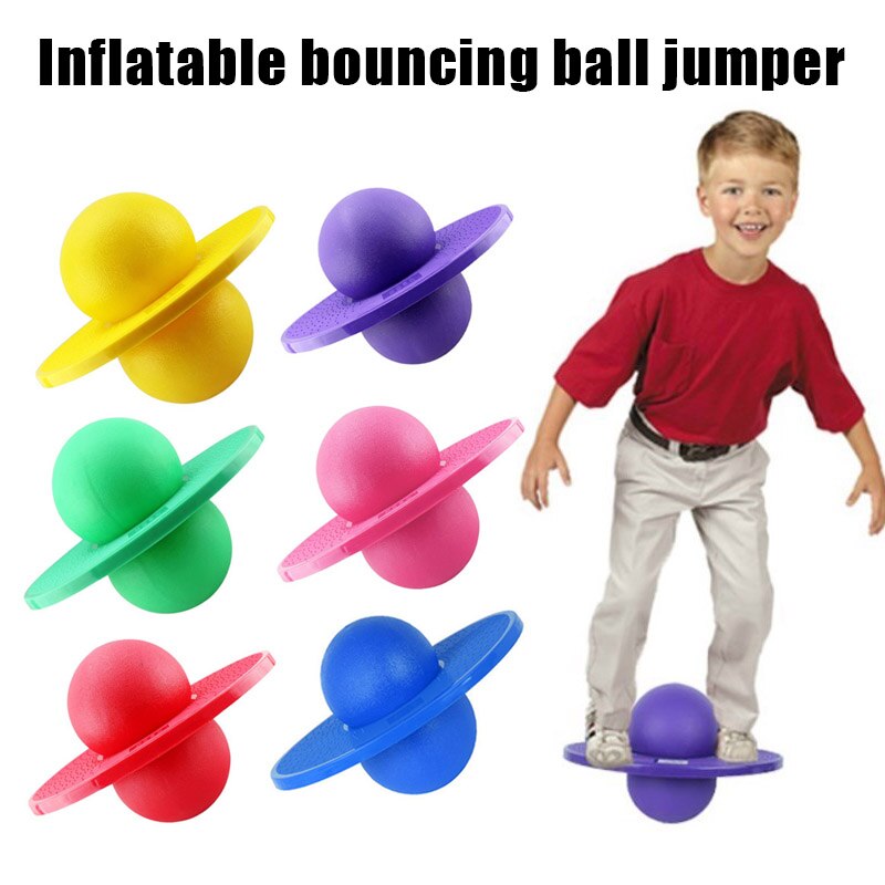 Hopper Pogo Ball Balance Board Hop Bounce Jump Fitness Planet Jumping Toy SAL99
