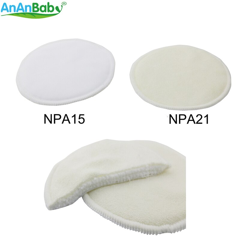 Ananbaby Hotsale Washable Reusable Feeding Pad Super Absorbency Nursing Pad 8pcs/Lot