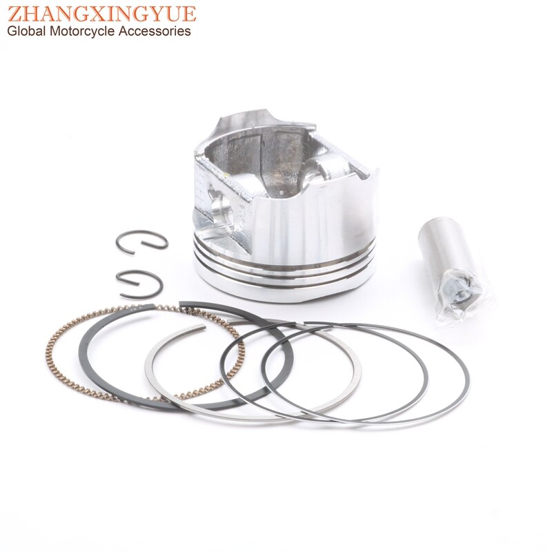 125cc Piston & piston ring for HONDA LEAD125 PCX125 CLICK125i NSS125 FORZA125 13101-KWN-902 13011-KWN-900 52.4mm 13mm