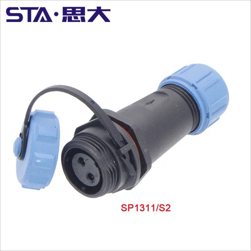 SP1310 SP1311 Wasserdichter Docking-Stecker SP13 2-polig, 3-polig, 4-polig, 5-polig, 6-polig, 7-polig, IP68-Kabelstecker: MULTI