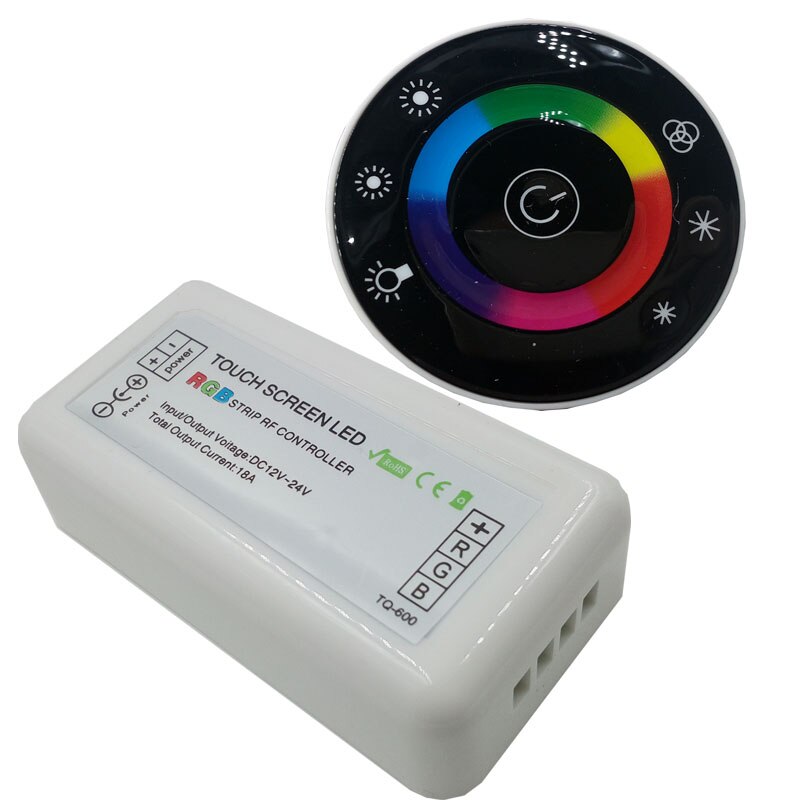 RGB LED strip controller IR or RF or WIFI Controller for RGB LED strip 28335 5050 without battery