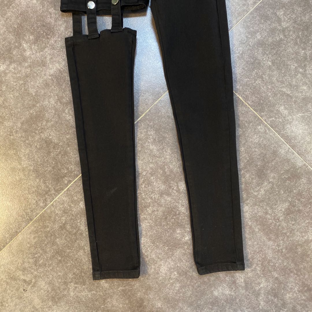 DEAT-pantalones vaqueros largos de cintura alta para mujer, Vaqueros largos de tubo, ropa de calle, MK110, otoño y primavera, 2022