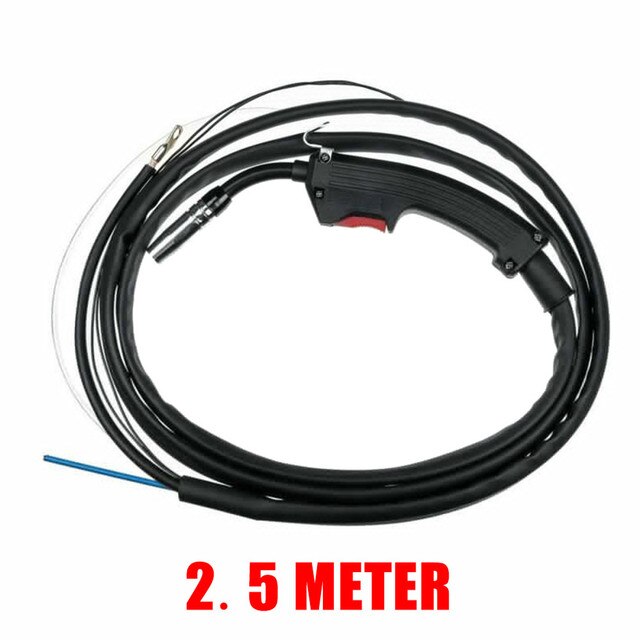 Durable MIG Welding Torch 14AK Electric Nylon + Plastic Soldering Tool: 2 5m