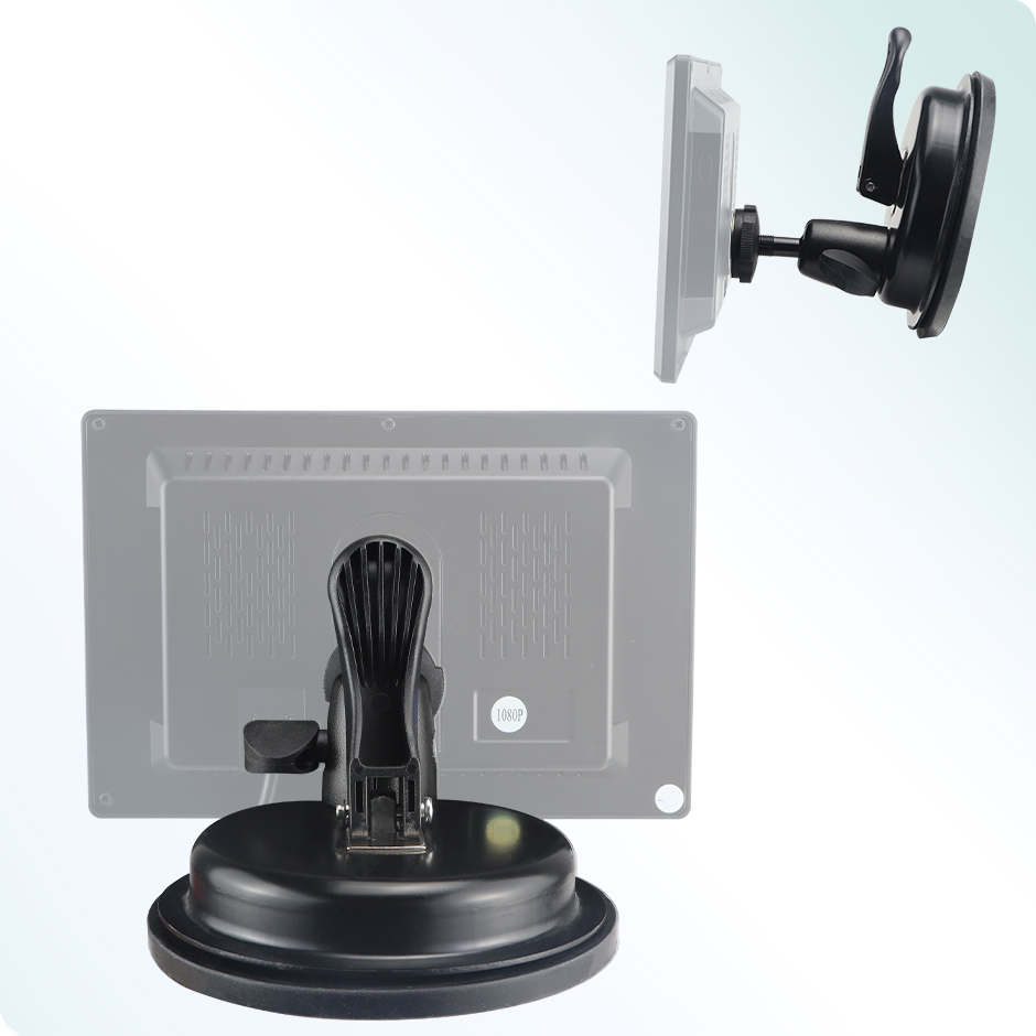 Greenyi Auto Kan Draaien 360 ° Grote Zuignap Rubber Standaard Beugel Voor Auto Desktop 7/8/9/10Inch Monitor