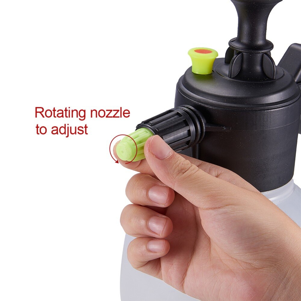 Car Cleaning Pressure Sprayer Bottle 2L Car Wash Handle Multi-Purpose Hand Pump Sprayer Automobile Cleaning Tools