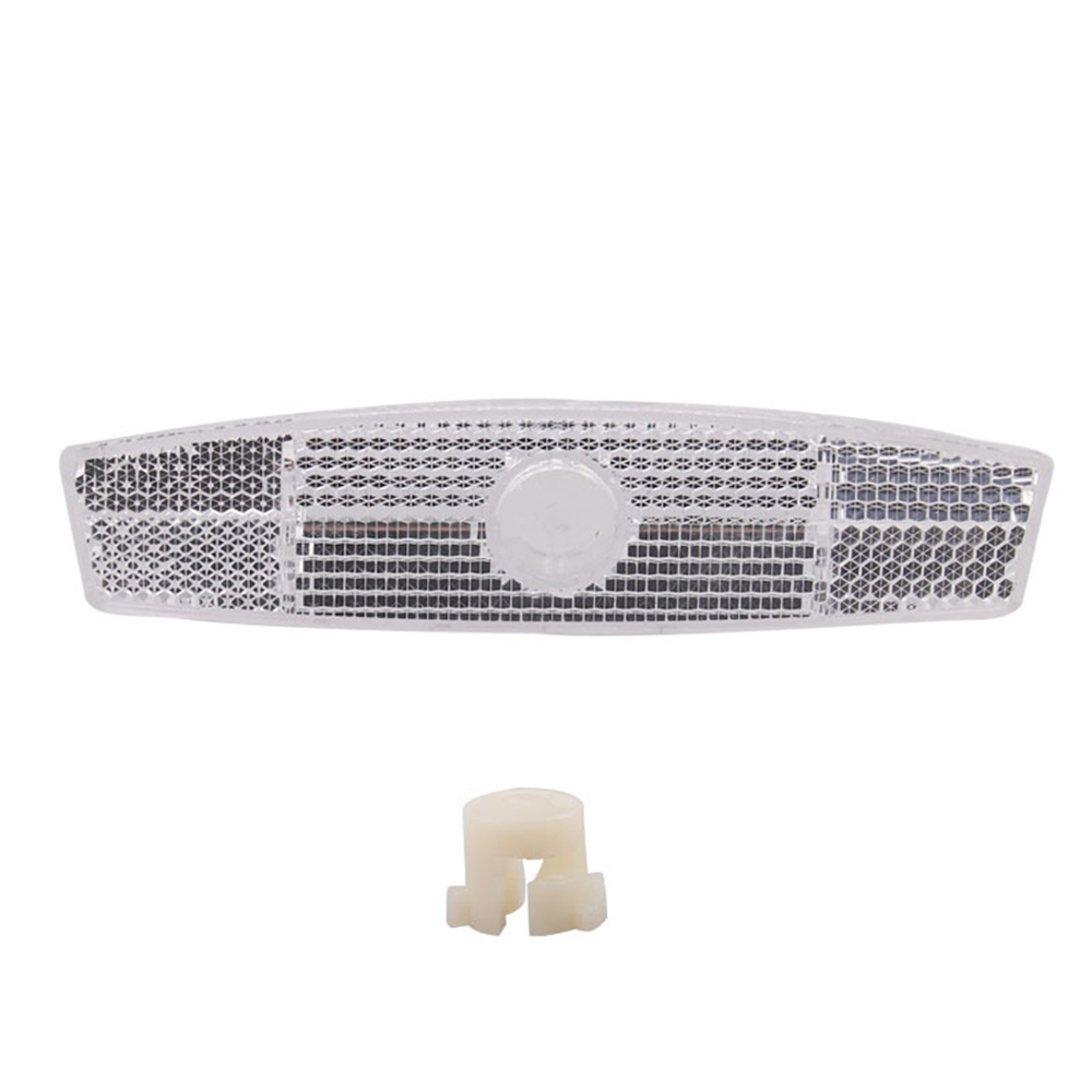 Bicycle Wheel Spoke Reflectors Mountain Bike Road Bike Decoration Safe Warning Bicycle Wheel Rim Reflective Light Cycling Parts: WHITE