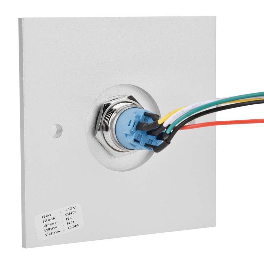 Door Access Control System Exit Button Door Push Release Switch With Indicator Light