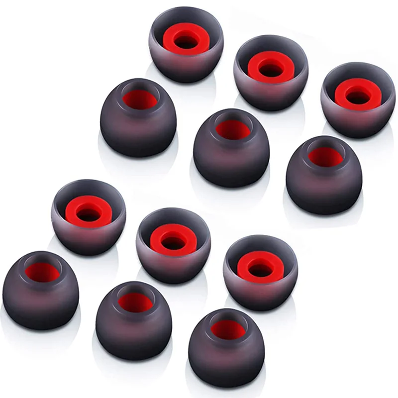 3/1 pares de almohadillas para auriculares, puntas para auriculares, almohadillas de silicona para auriculares L M S, cubiertas para auriculares internos, accesorios para auriculares